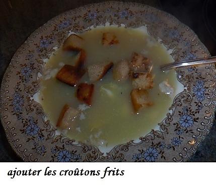 recette Soupe au thym