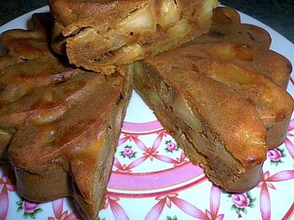 recette Fondant aux pommes et aux spéculoos