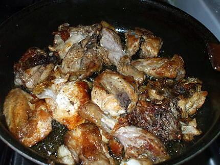 recette " Pollo a l'ajillo"... Peu couteux...Rapide... simple et si goûteux....( Spécialité Espagnole...)