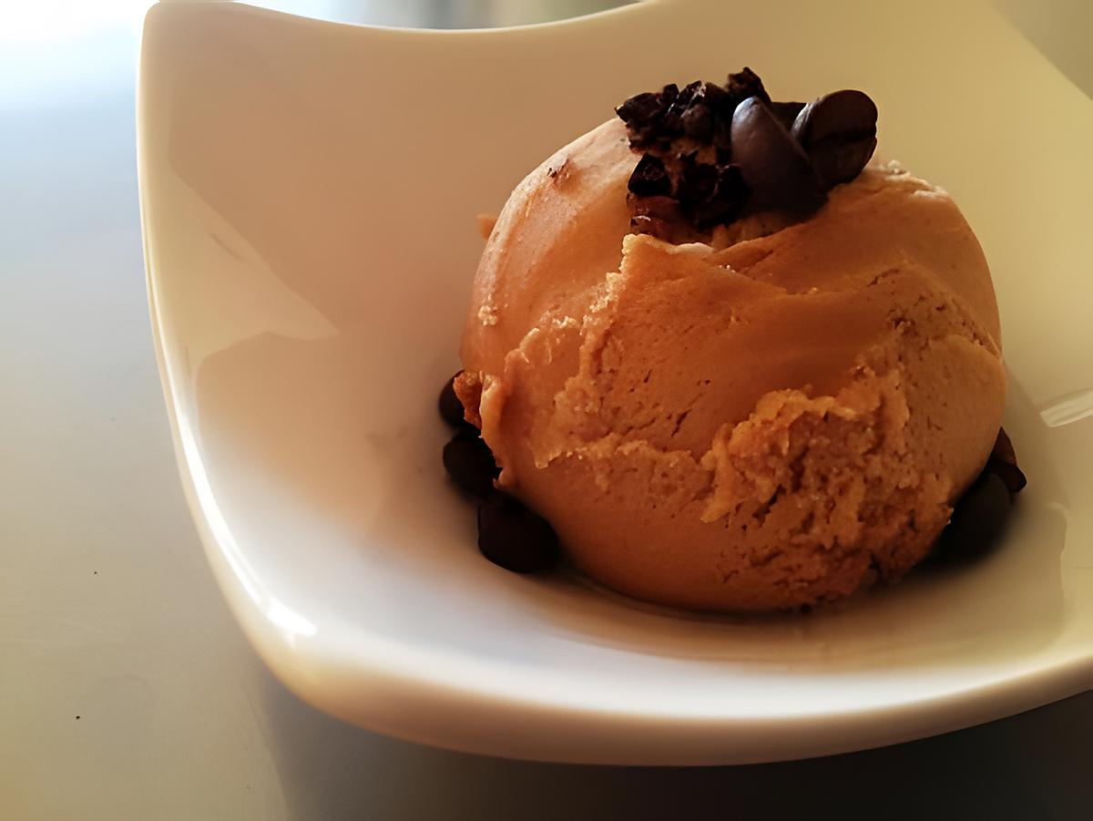 recette Crème glacée au café allégée