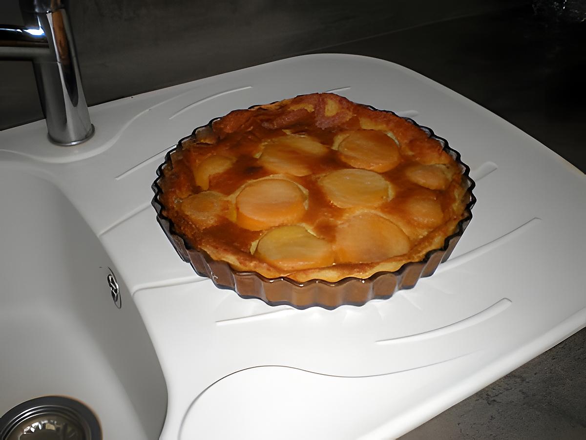 recette gâteau aux pêches