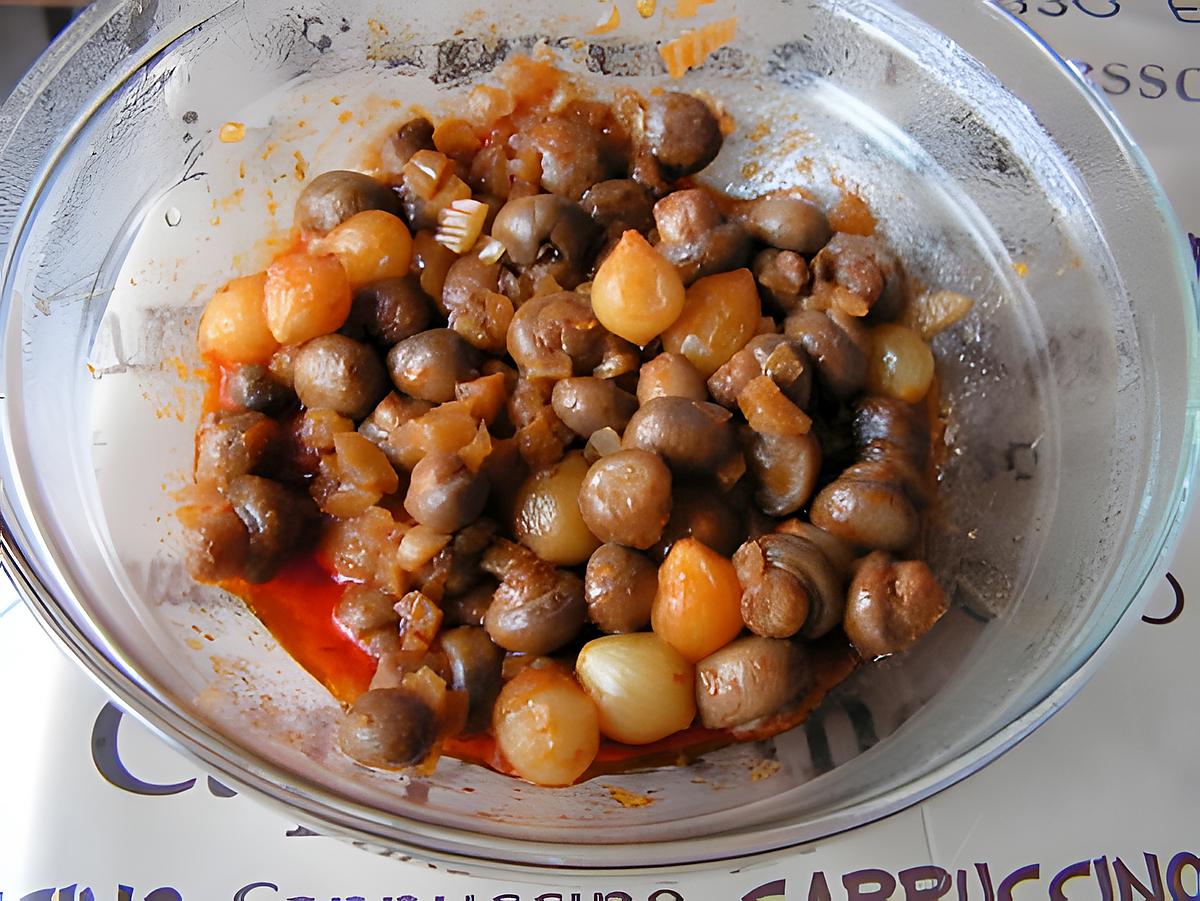 recette Champignons à la grecque