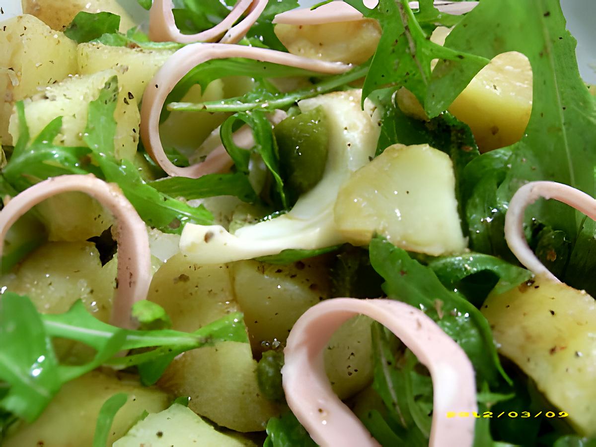 recette salade de pommes de terre et salami