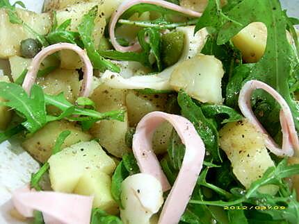 recette salade de pommes de terre et salami