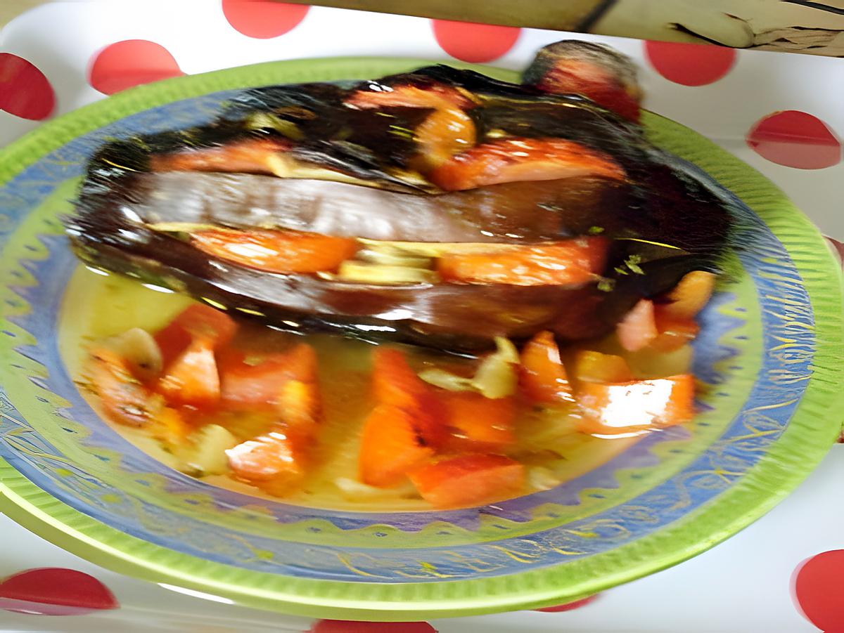 recette aubergines rustiques