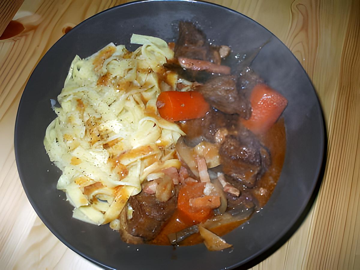 recette " Guisado de carne al Jerez".... ( Viande en sauce....)