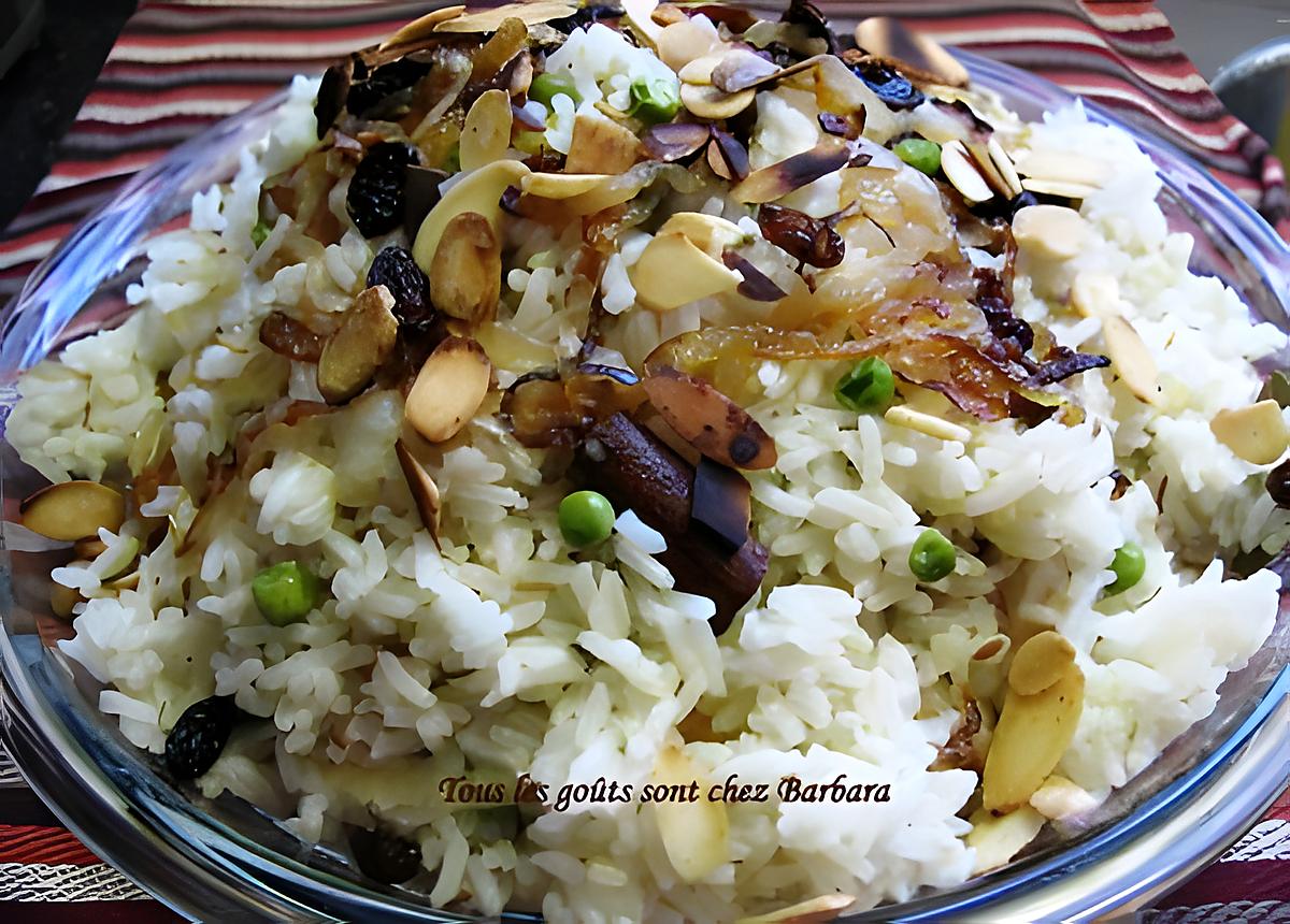 recette Riz pulao