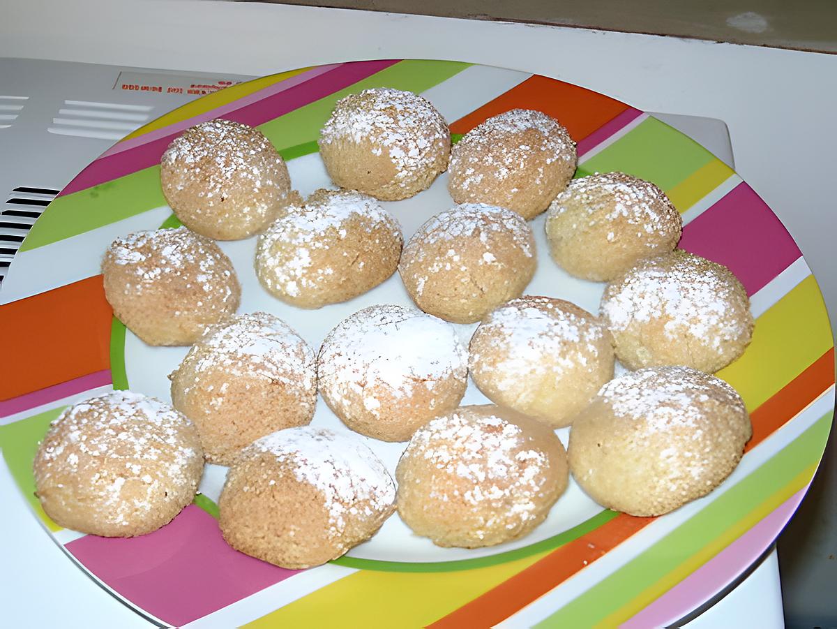 recette Amaretti fondant