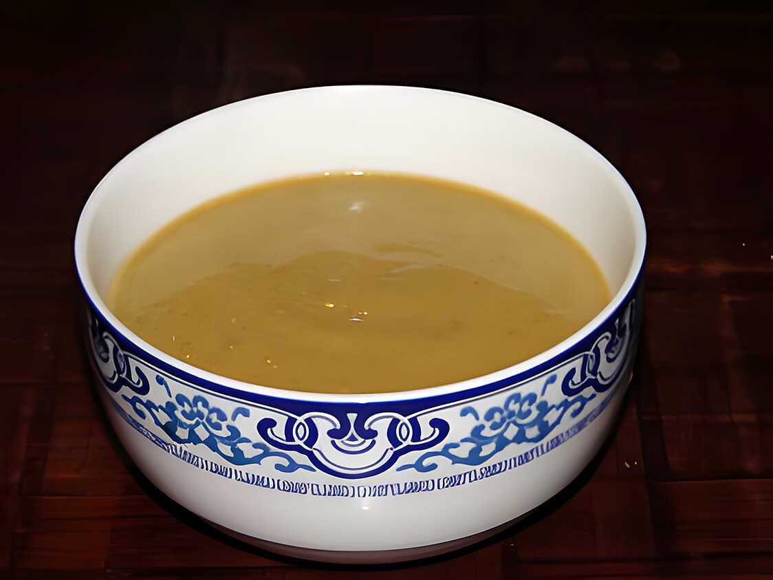 Crème de petits pois