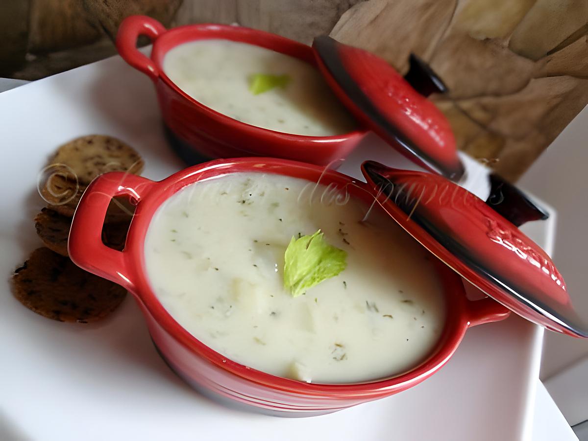 recette Soupe au chou-fleur et au Cheddar