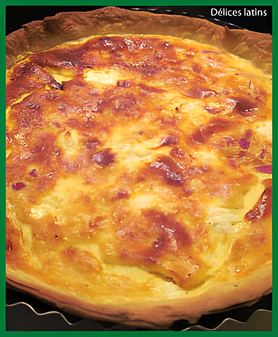 recette Quiche au fromage de chèvre et pancetta