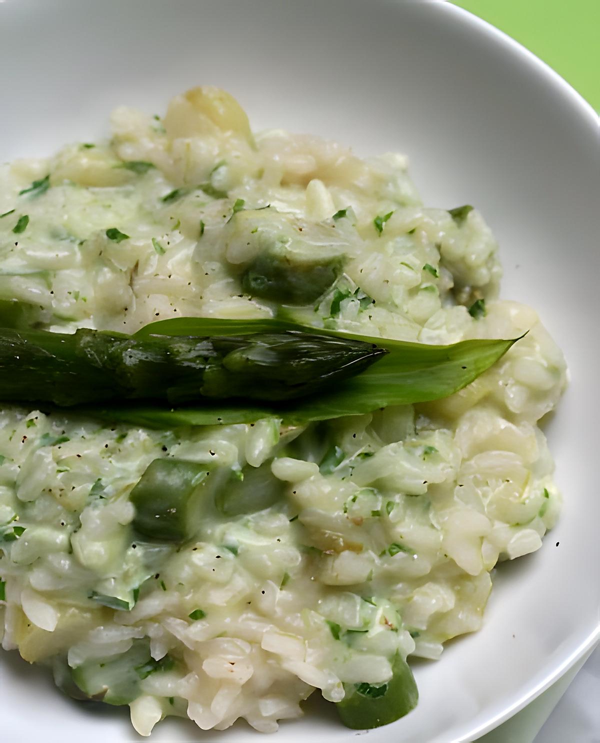 recette Risotto à l'ail des ours