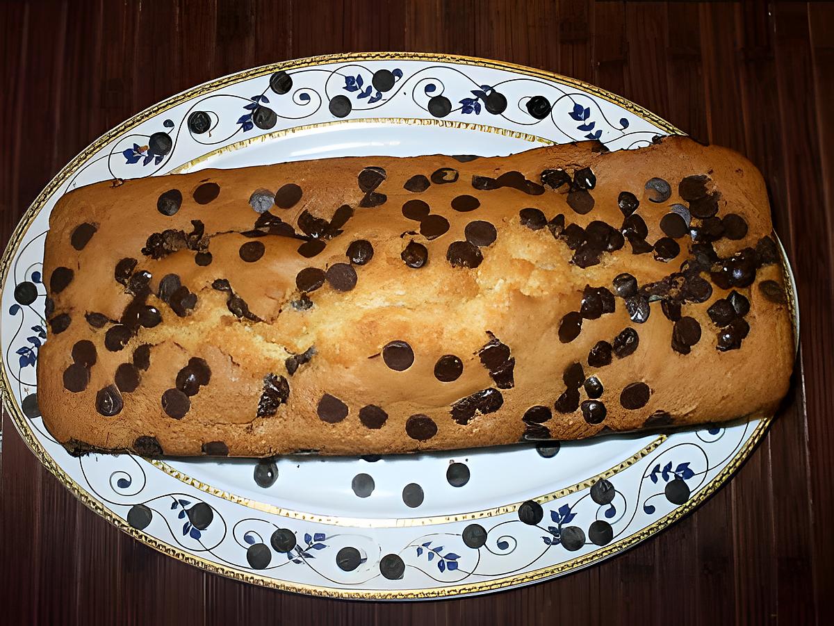 recette Cake au Nutella et Pépites de CHocolat....