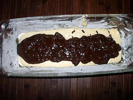 recette Cake au Nutella et Pépites de CHocolat....