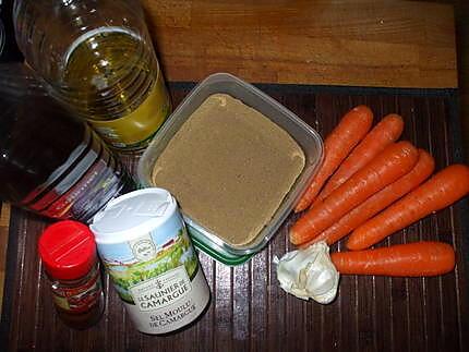 recette " Salade fraîche de carottes à la Marocaine "...