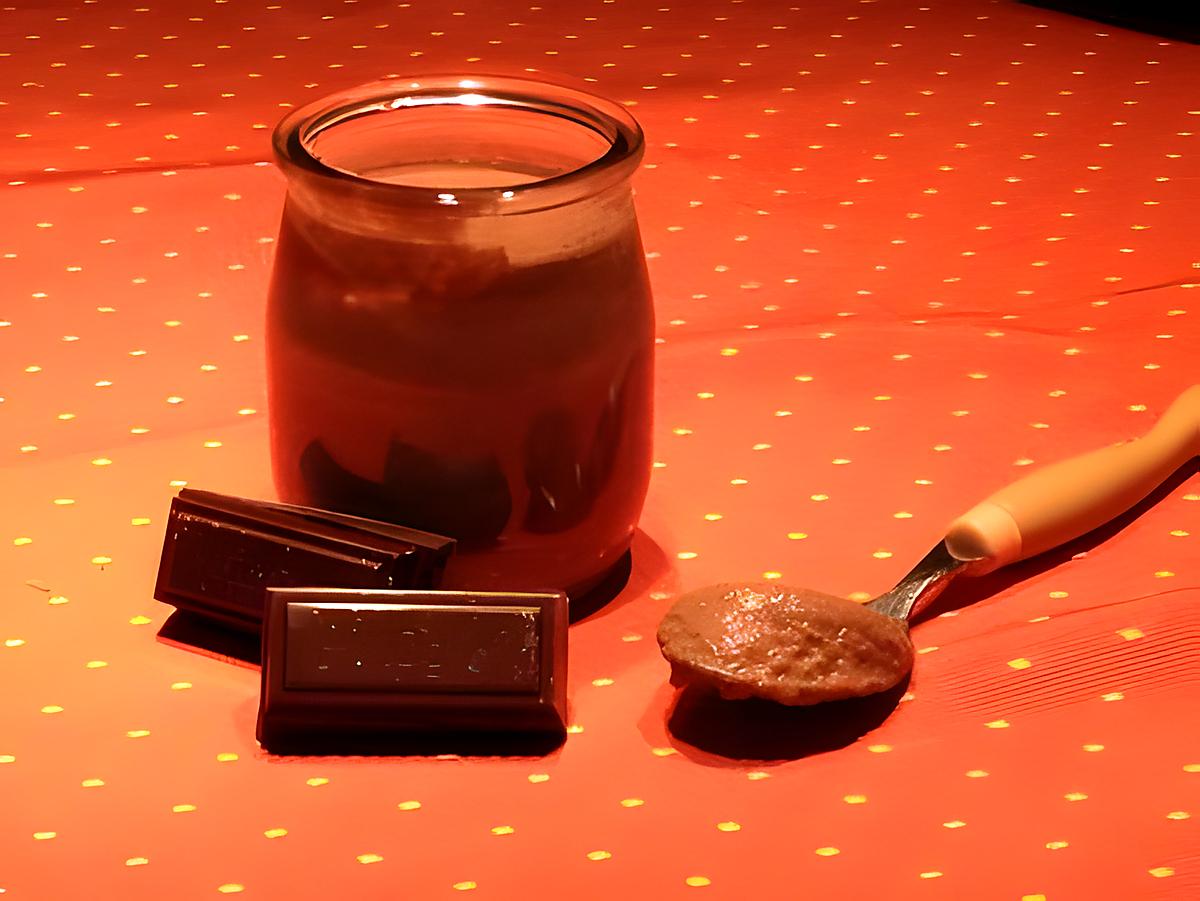 recette Crèmes dessert au chocolat au COOK'IN