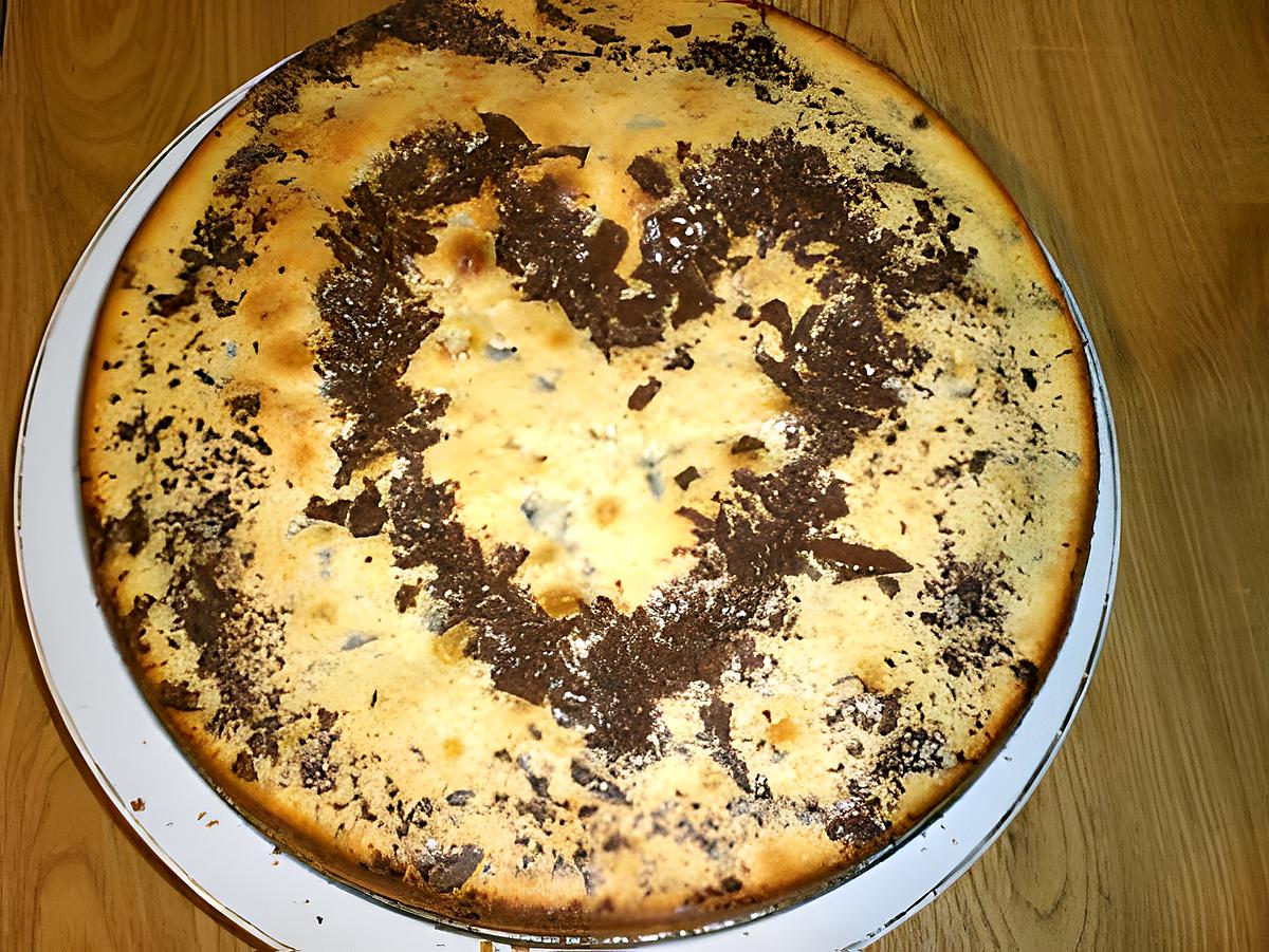 recette Gâteau aux pépites de chocolat et crème fraîche !