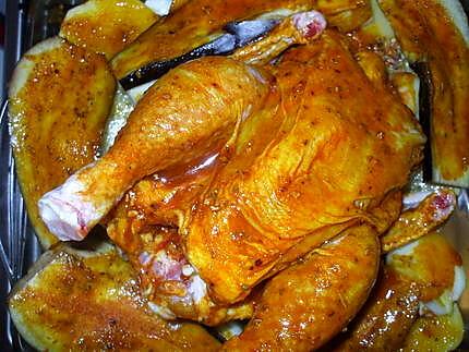 recette " Poulet croustillant du dimanche"...