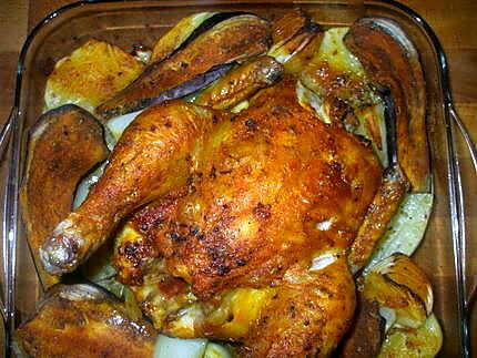 recette " Poulet croustillant du dimanche"...