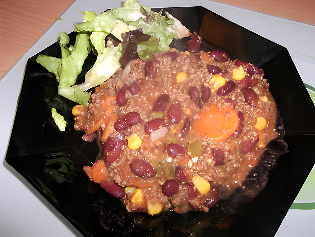 recette chili con carne facile