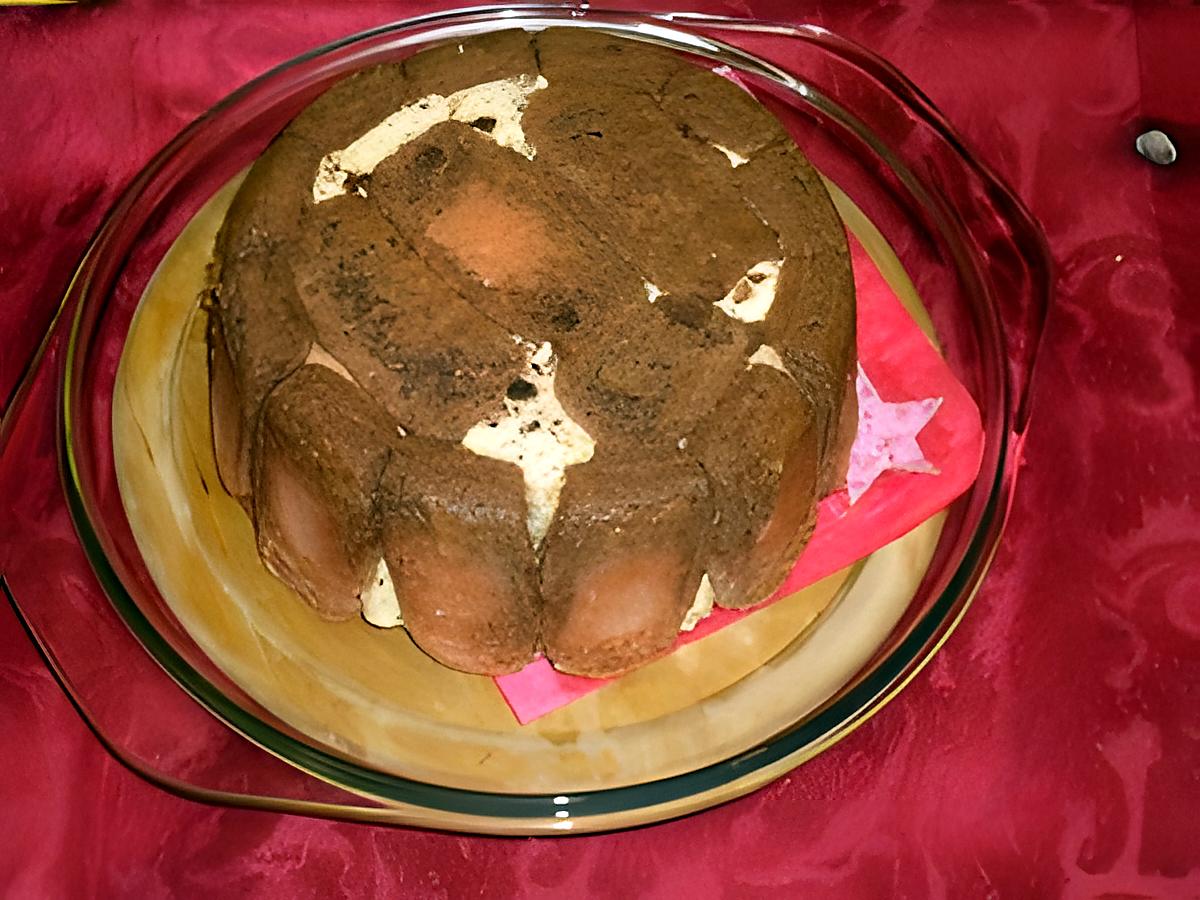 recette Charlotte aux biscuit rose de Reims façon tiramisu