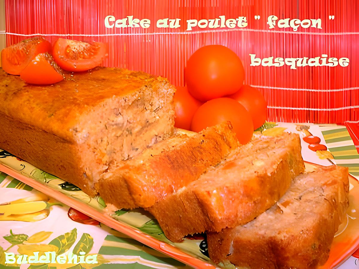 recette Cake façon basquaise