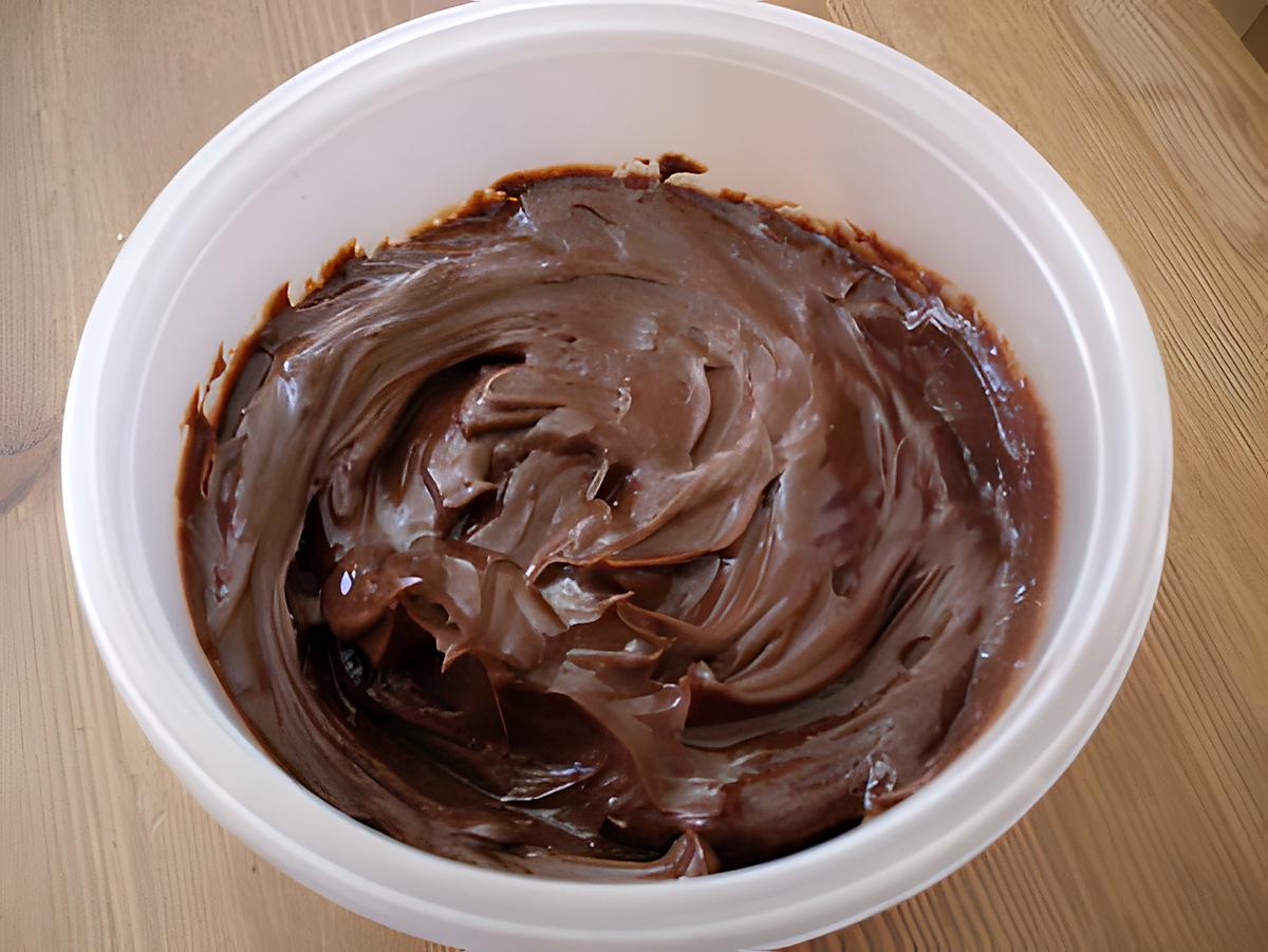 recette Crème au beurre au chocolat