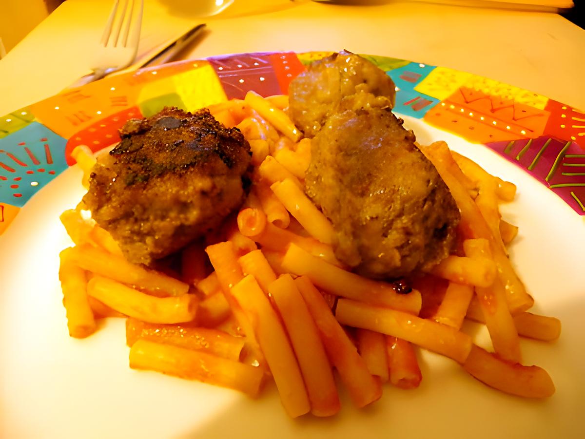 recette Spaghetti aux boulettes de viande