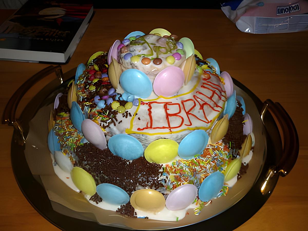 recette gâteau d'anniversaire de mon fils