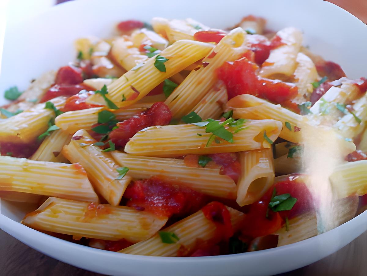 recette Penne all'arrabiata