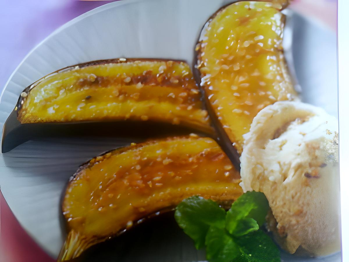 recette Chaud-Froid de bananes