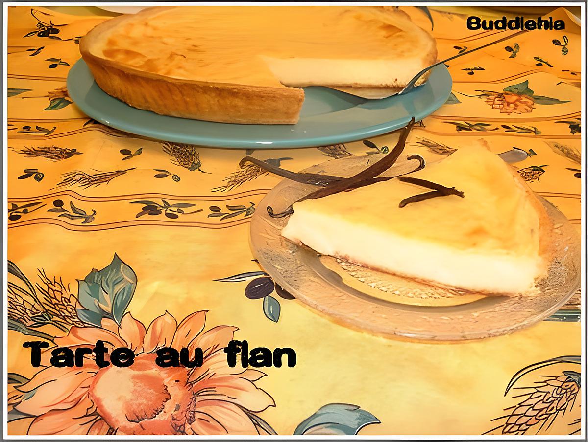 recette Tarte au flan