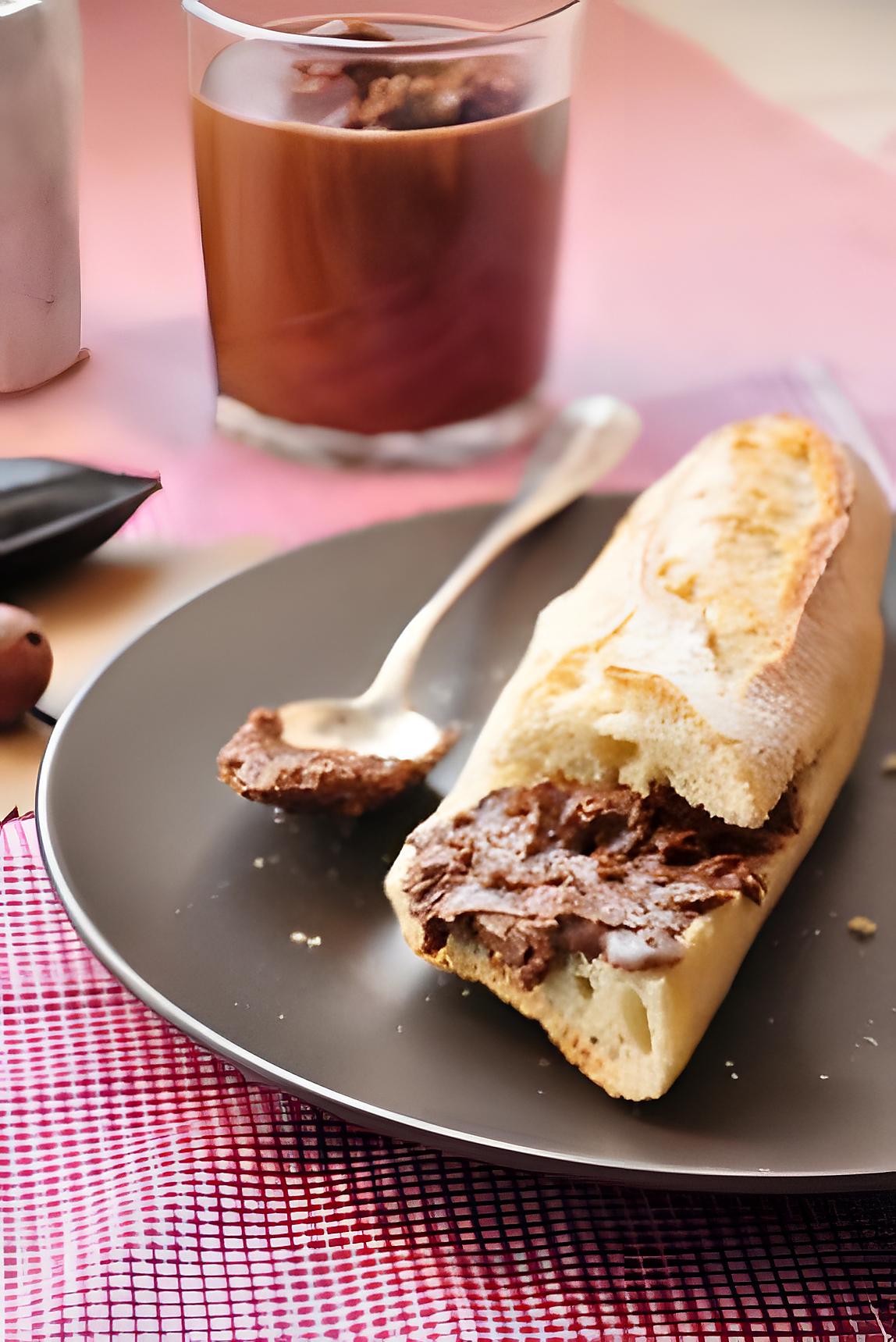 recette Pâte à tartiner croustillante au chocolat