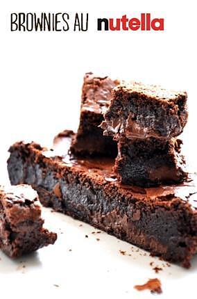 recette Brownies au Nutella