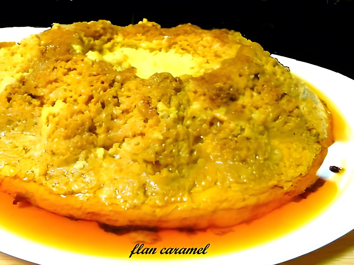 recette flan caramel