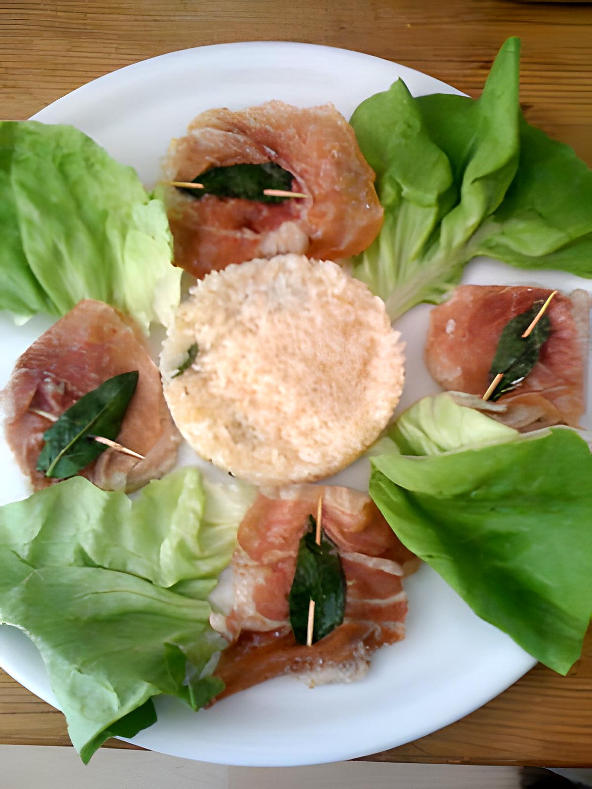 recette Saltimbocca à la Romaine