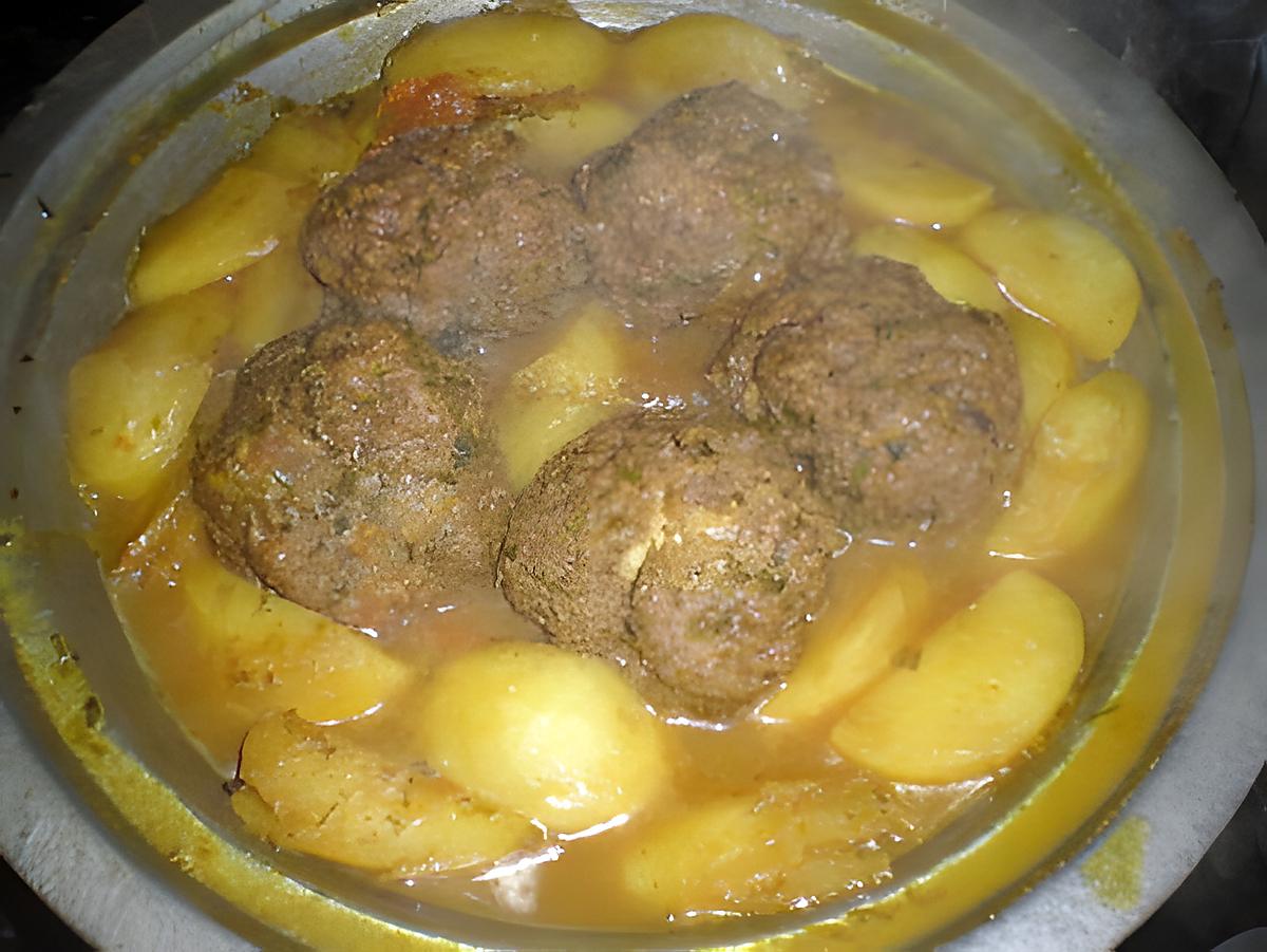 recette Boulettes de kefta en tajine