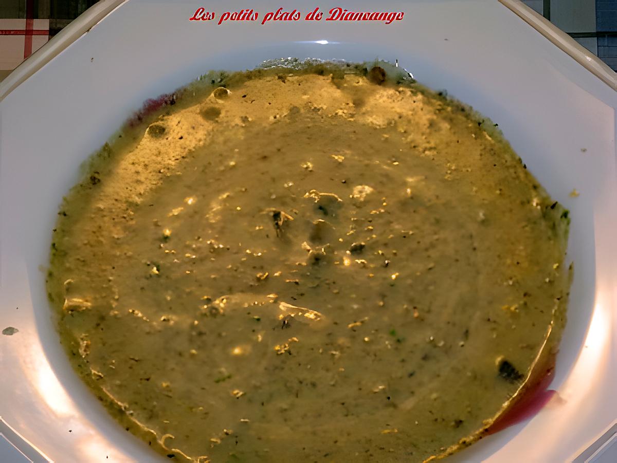 recette Crème de champignons