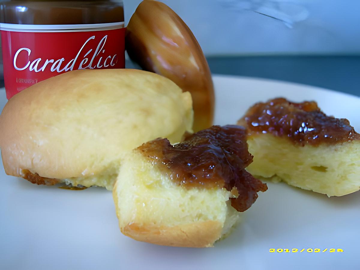 recette madeleines au caramel et beurre salé