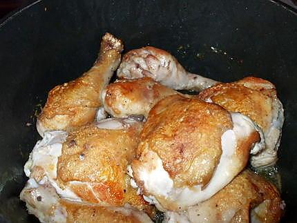 recette " Fritada de Pollo".... ( Poulet à la frita...)