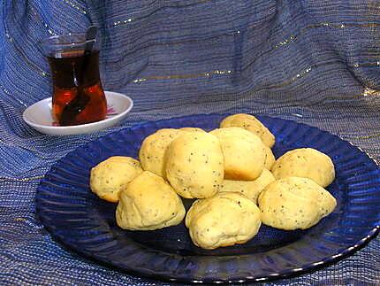 recette Biscuits citron et graines de pavot
