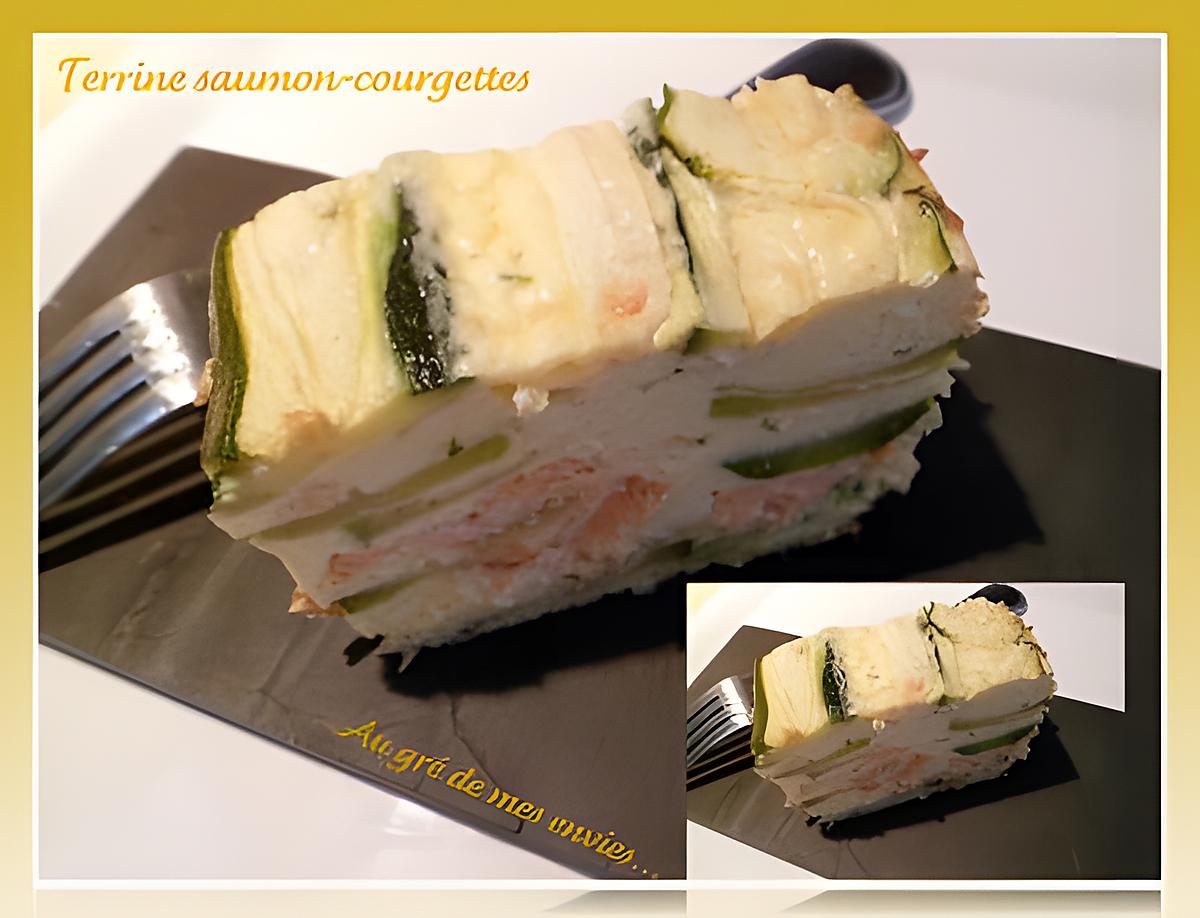 recette Terrine saumon-courgettes