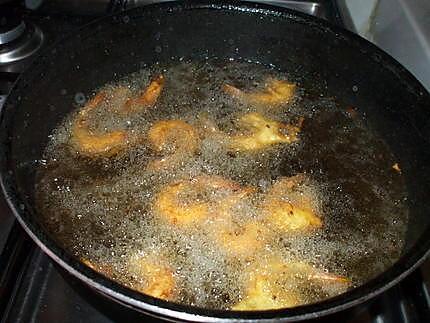 recette " Beignets de crevettes...à la Pékinoise"....