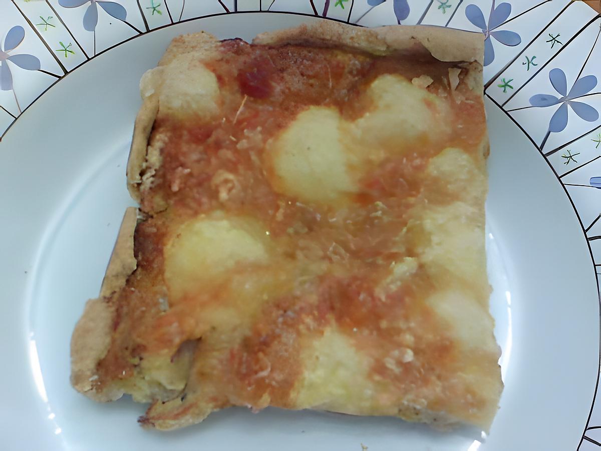 recette Tarte à l'oignon façon pizza!