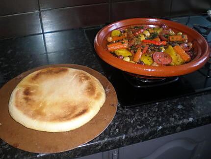 recette tajine boeuf ,légumes