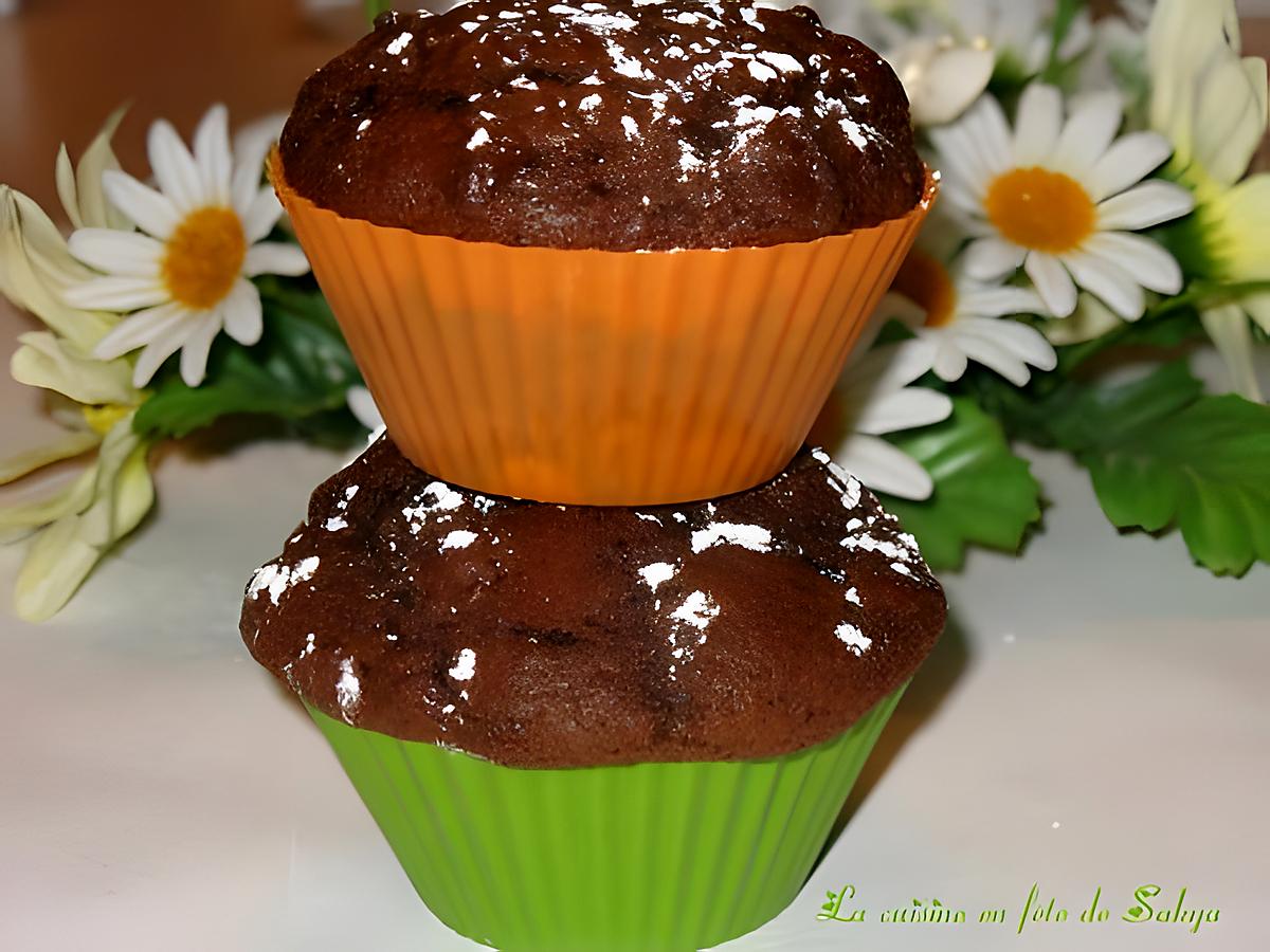 recette Muffins aux dattes et au chocolat