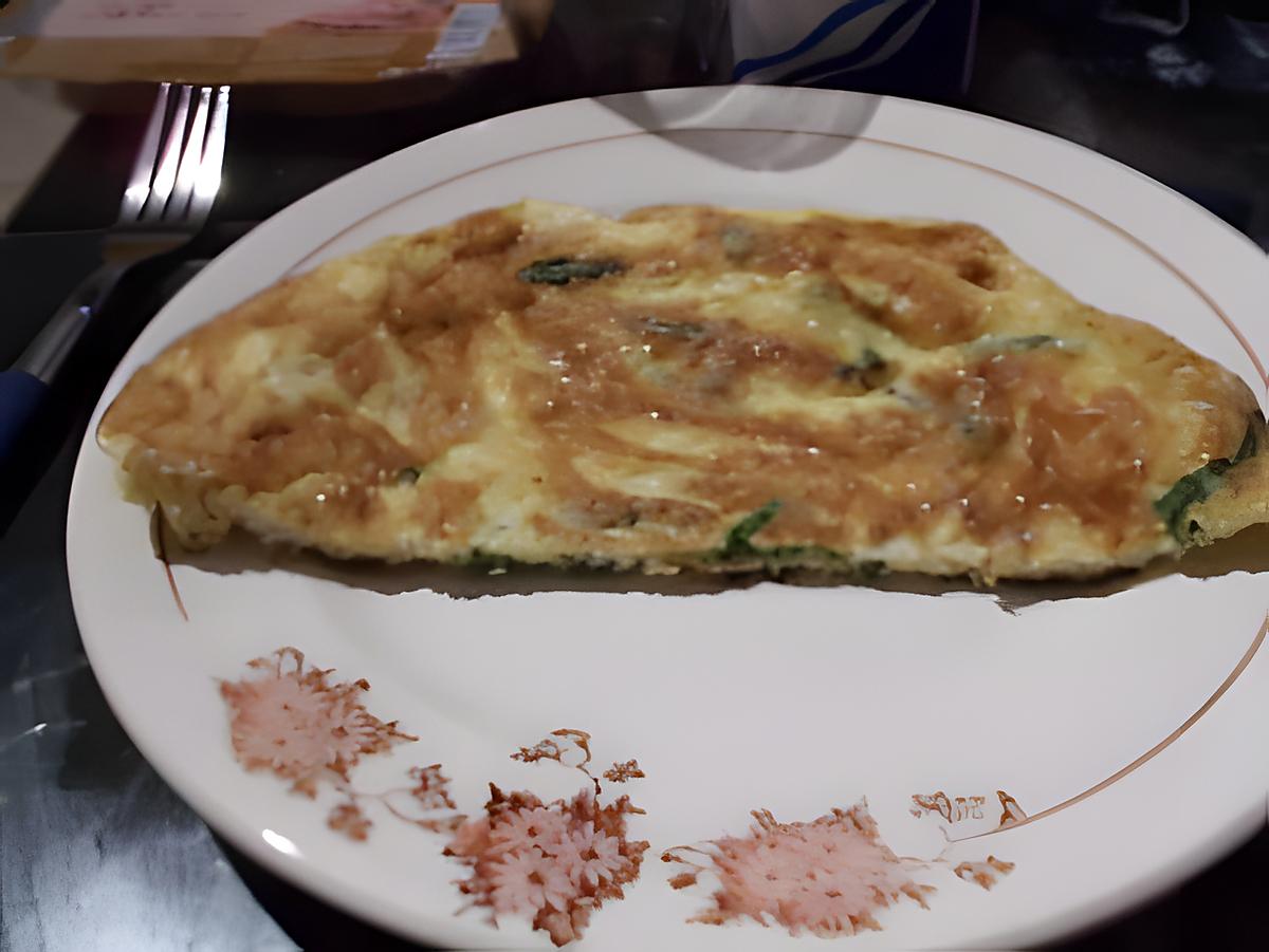 recette Omelette aux asperges