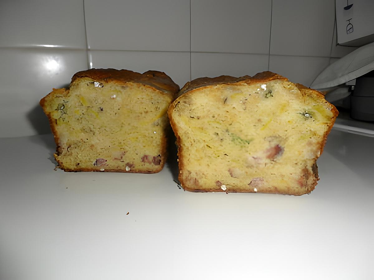 recette cake poireaux, lardons et graines