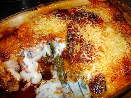 recette Moussaka aux aubergines et aux pommes de terre