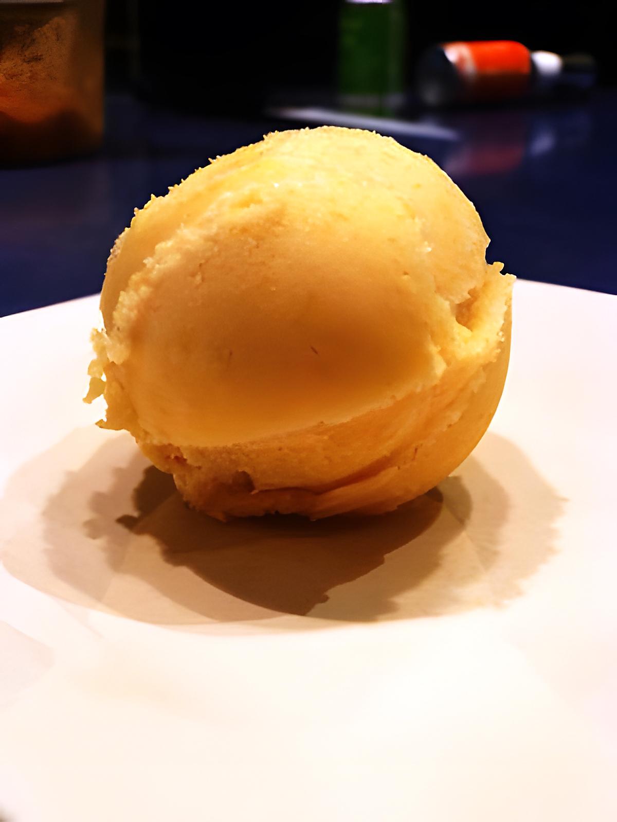 recette Sorbet à la mangue